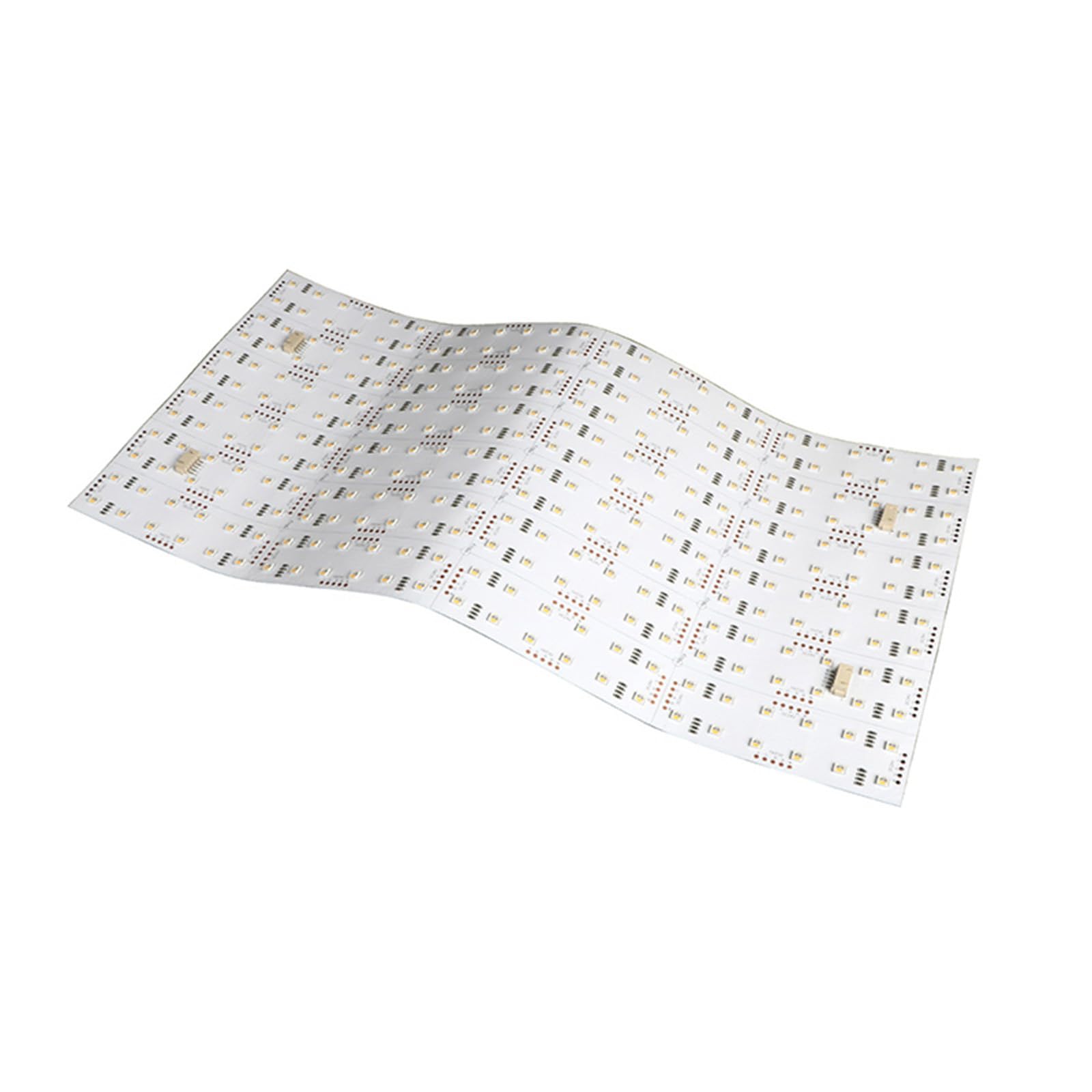 Ekran LED z podświetleniem LED 240 x 480 mm 48 W 4000K RGBW Regulowane kolory 288 świecące koraliki do blatu półprzezroczysty marmur onyks kwarc granit-16 szt