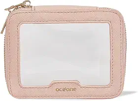 Oceane- Mini Necessarie Crystal Case./Nude