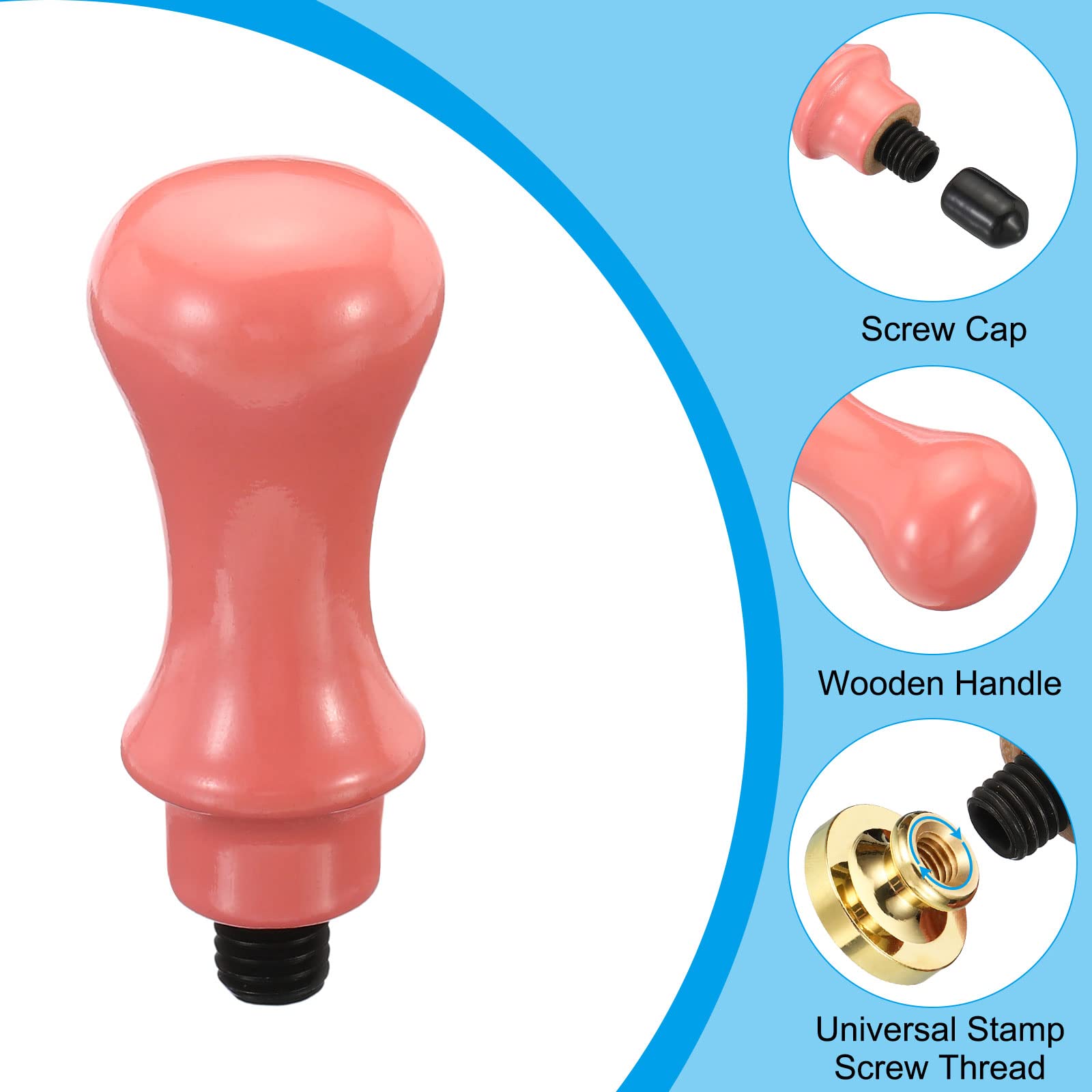 PATIKIL Wax Seal Stamp Handle Only - Image 3