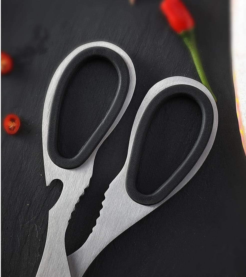 5 PCS Kitchen Scissors Heavy Duty Multipurpose Stainless Steel Poultry Shears with Comfortable Grips