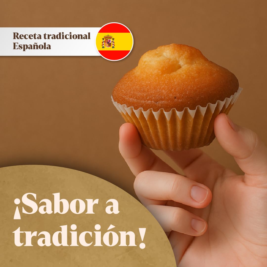 LAPASION - Magdalenas | Bollería | Pan de leche | 2 Kg |