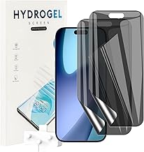 MEMELOKA Privacy Screen Protector for iPhone 17 Air, Flexible TPU Anti-Spy Film, Sensitive Touch and Bubble Free, Full Coverage and Anti-Scratch Film