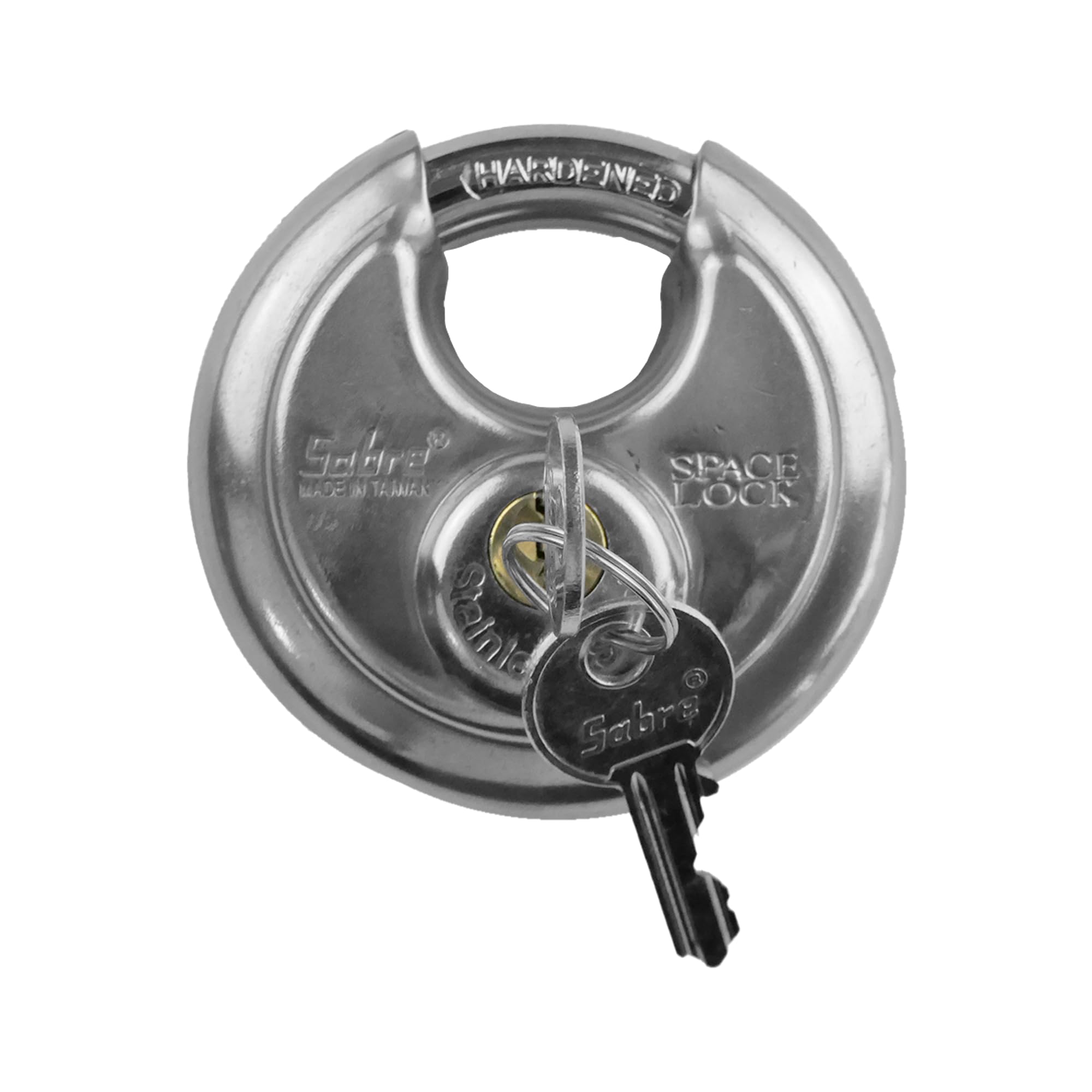 Baton Stainless Steel Double Locking Spacelocks 70mm, Shackle Diameter 10mm, Shackle Clearance 16mm 773-0601