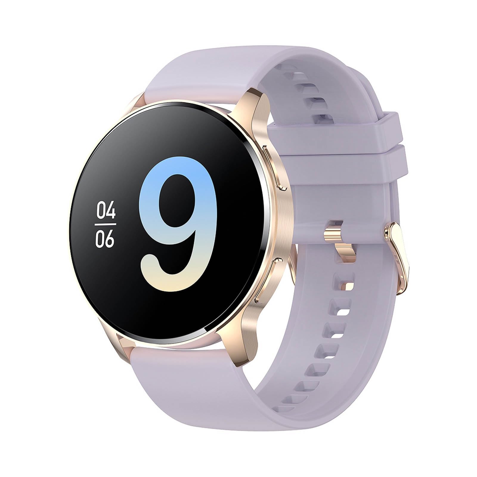 Smartwatch Damski Z Funkcją Telefonu 1,32" Zegarek Fitness Tracker Z Sportowymi Zegarkami Wodoszczelność IP68 Częstotliwość Uderzeń Serca 24 H Monitorowanie Snu,F