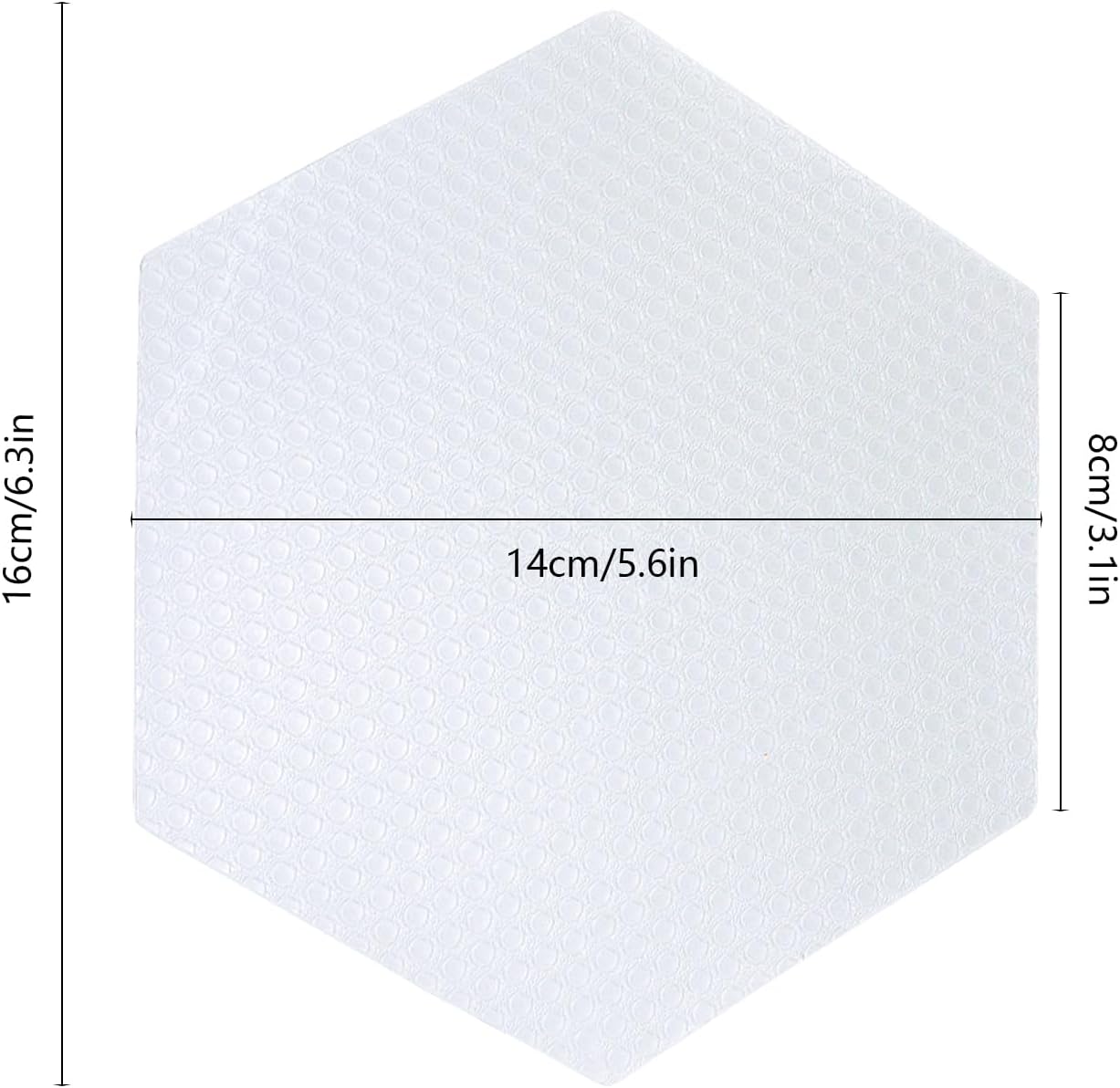 Surf Traction Pad,22 Piece Anti-Slip Hexagonal Traction,Surfboard Non Slip Pads - for Shortboard Skimboard Kiteboards Water Sports Men Women