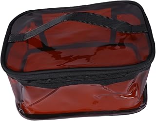 FRCOLOR 1 Conjunto 2Pcs Saco De Maquilhagem Saco De Maquilhagem Transparente Saco De Maquilhagem Transparente Saco De Armazenamento De Cosméticos Saco De De Plástico Bolsa