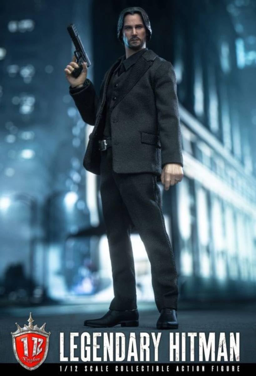 Amazon.co.jp: 1/12 キアヌ・リーブス アクションフィギュア ジョン 