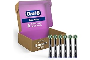 Premium Oral Hygiene with Oral-B Black Pro 1000 Replacement Brush Heads