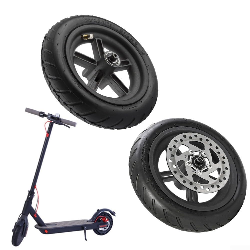 Ensemble Roue Arrière et Disque de Frein pour Trottinette Électrique 8 5 Pouces Pour Xiaomi Pro/Pro2 (Roue+Disque 120mm)