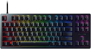 Razer Huntsman Mini 60% Gaming Keyboard: Fastest Keyboard Switches Ever - Clicky Optical Siwtches - Chroma RGB Lighting - PBT Keycaps - Onboard Memory - Classic Black