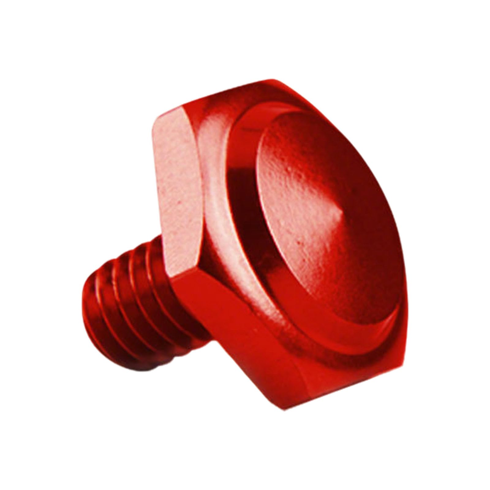 Rxgiasup Red Aluminum Alloy Thin Profile Screw For Fishing Reel Enhanced Load Capacity Durability Arm Screw For Fishing Reel
