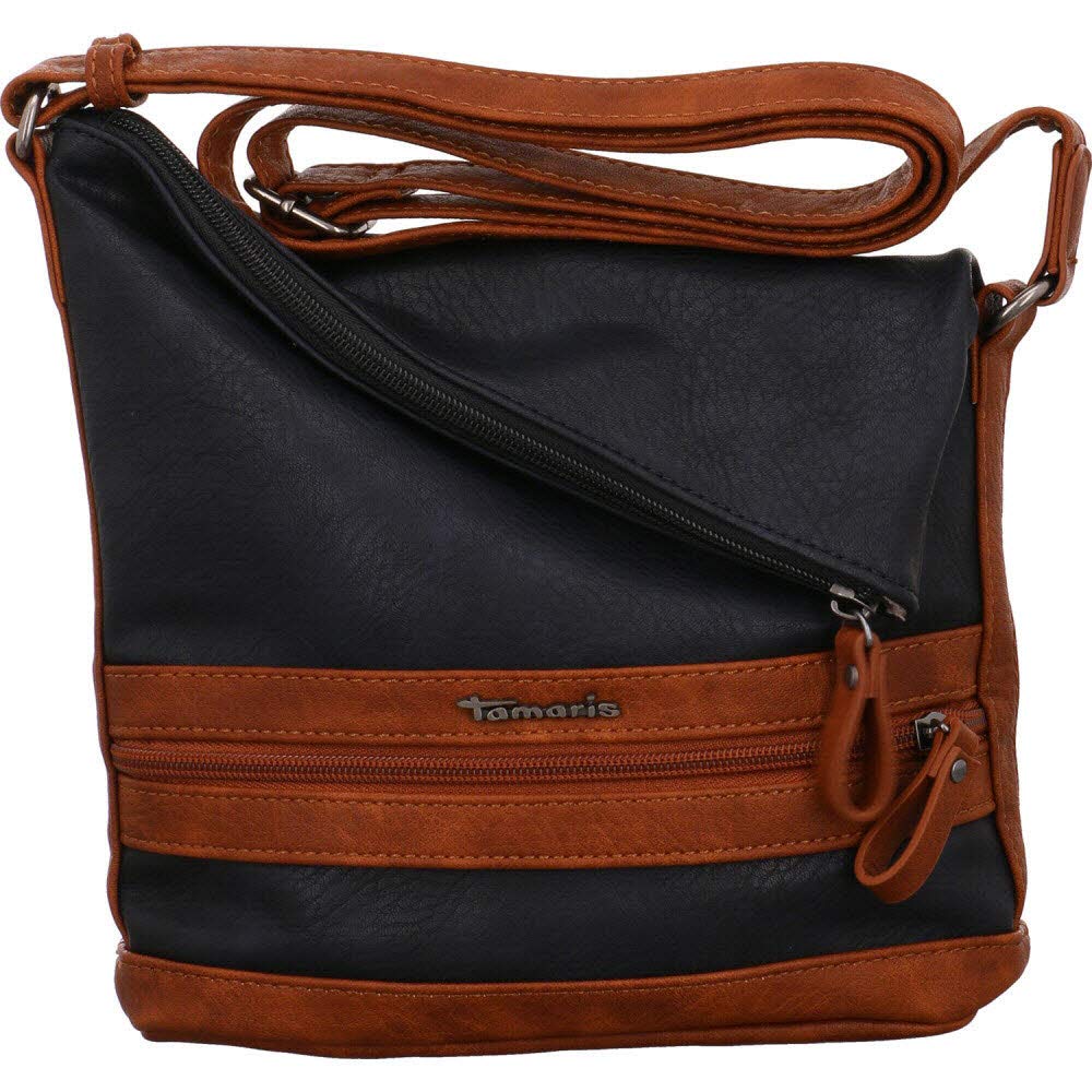 Tamaris Damen Smirne Umhängetasche Blau (Navy Comb.)