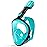 Greatever Full Face Snorkel Mask, Snorkeling Gear for Adults with Latest Dry Top Breathing System and Detachable Camera Mount, Snorkel Mask Adult, Snorkels Anti-Fog & Anti-Leak