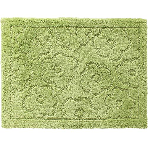 オカ 乾度良好 サニー バスマット 約36cm×55cm グリーン