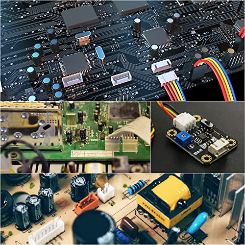 PEBA Crimpzange Stecker Set- 18 Stile JST-XH 2,5mm Steckverbinder und Crimp Pins Sortiment Kit, JST Crimpzangen 0,05-0,5mm²(AWG 30-20) für JST(XH/SM/PH/SYP) Stecker,Dupont,VH 3,96mm,Molex,AMP EI-Serie – Bild 7
