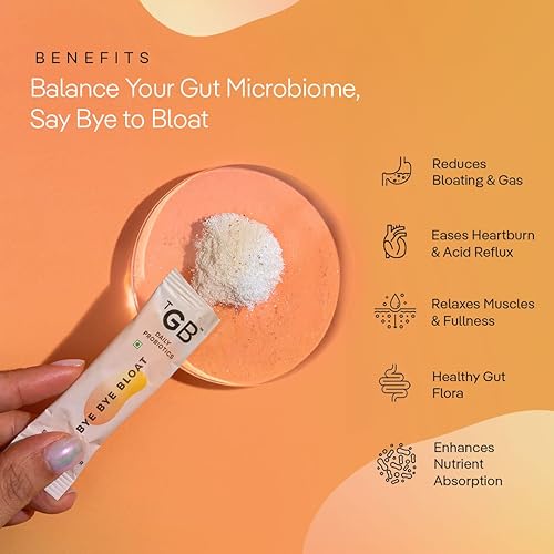 Miniatura 2 de The Good Bug Prebióticos + probióticos para la salud intestinal para hombres y mujeres, ayuda con la salud digestiva, aumenta la inmunidad con menta