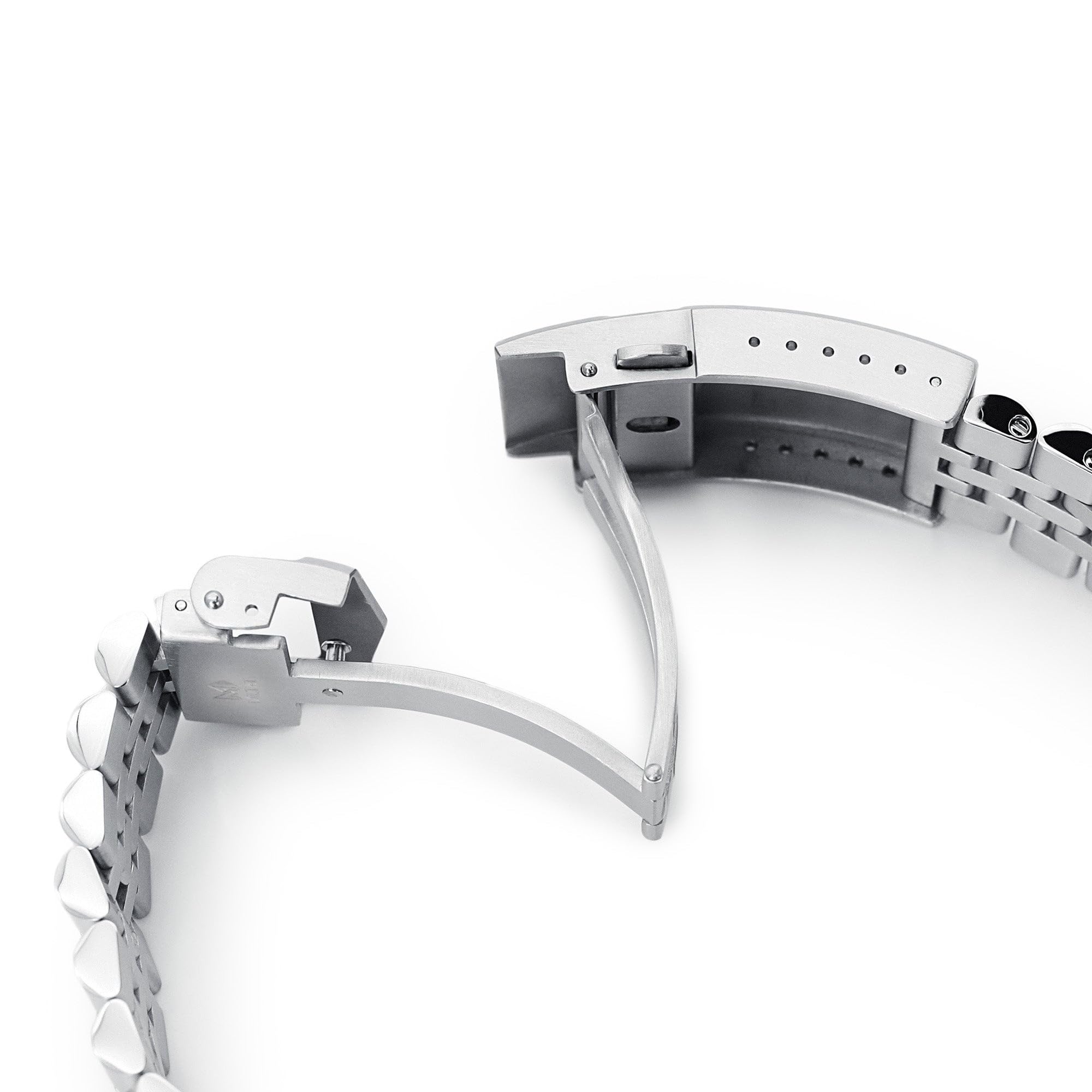 MiLTAT 22 mm Super-J Louis Uhrenarmband für Seiko 5 Sports 42,5 mm SRPD51 SRPD55 SRPD79