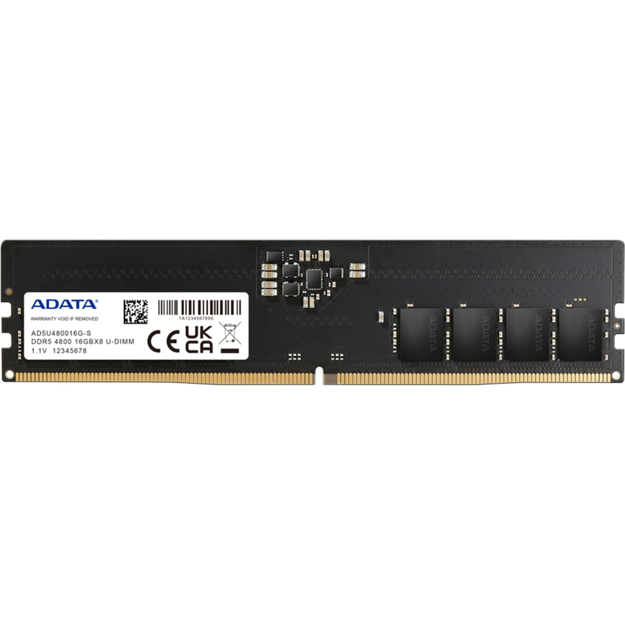 ADATA Premier DDR5 4800MHz 32GB (2x16GB) UDIMM Memory RAM Module 