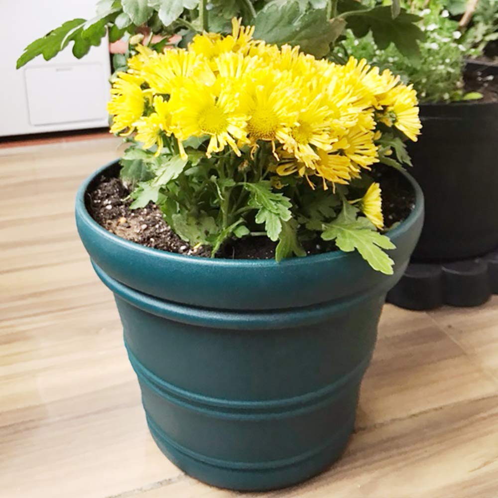 30 sacchetti per vivaio in plastica PE con foro traspirante addensare sacchetti per coltivazione permeabili vaso per trapianto di coltivazione di piantine da giardino  15