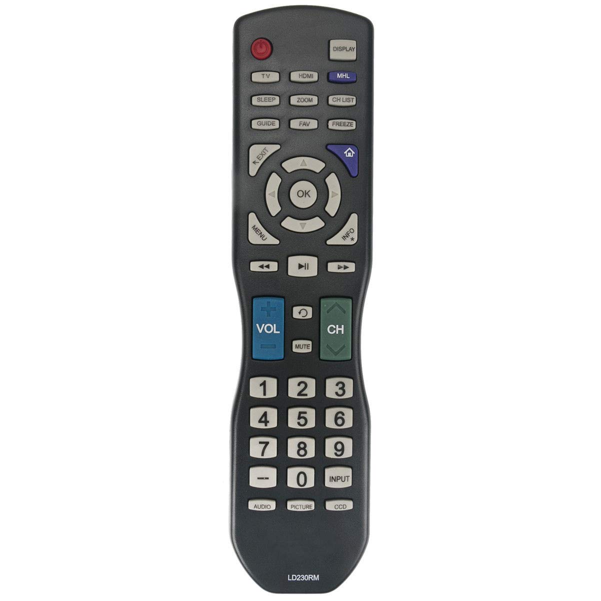 New LD230RM Remote Control for Apex TV LD4088RM