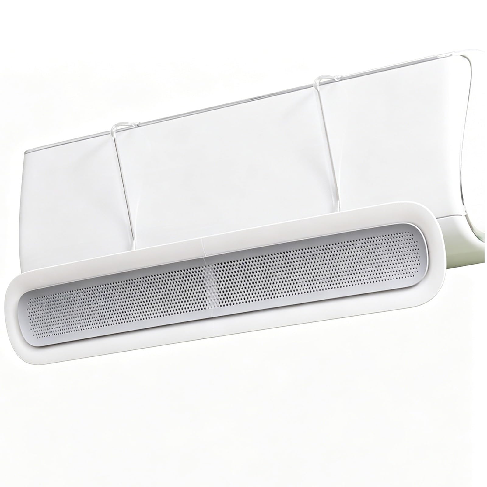 YUE JJXN 35.4in AC Air Deflector, Anti Condensation Panel, Universal Split AC Vent Deflector, Easy Installation Vent Redirector