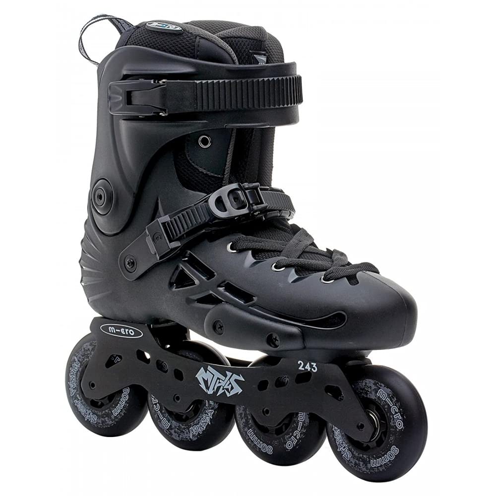 micro MT-Plus Patines en línea para Adultos, rodamientos ABEC 5, con Ruedas de Poliuretano, Orificios de ventilación y Protectores
