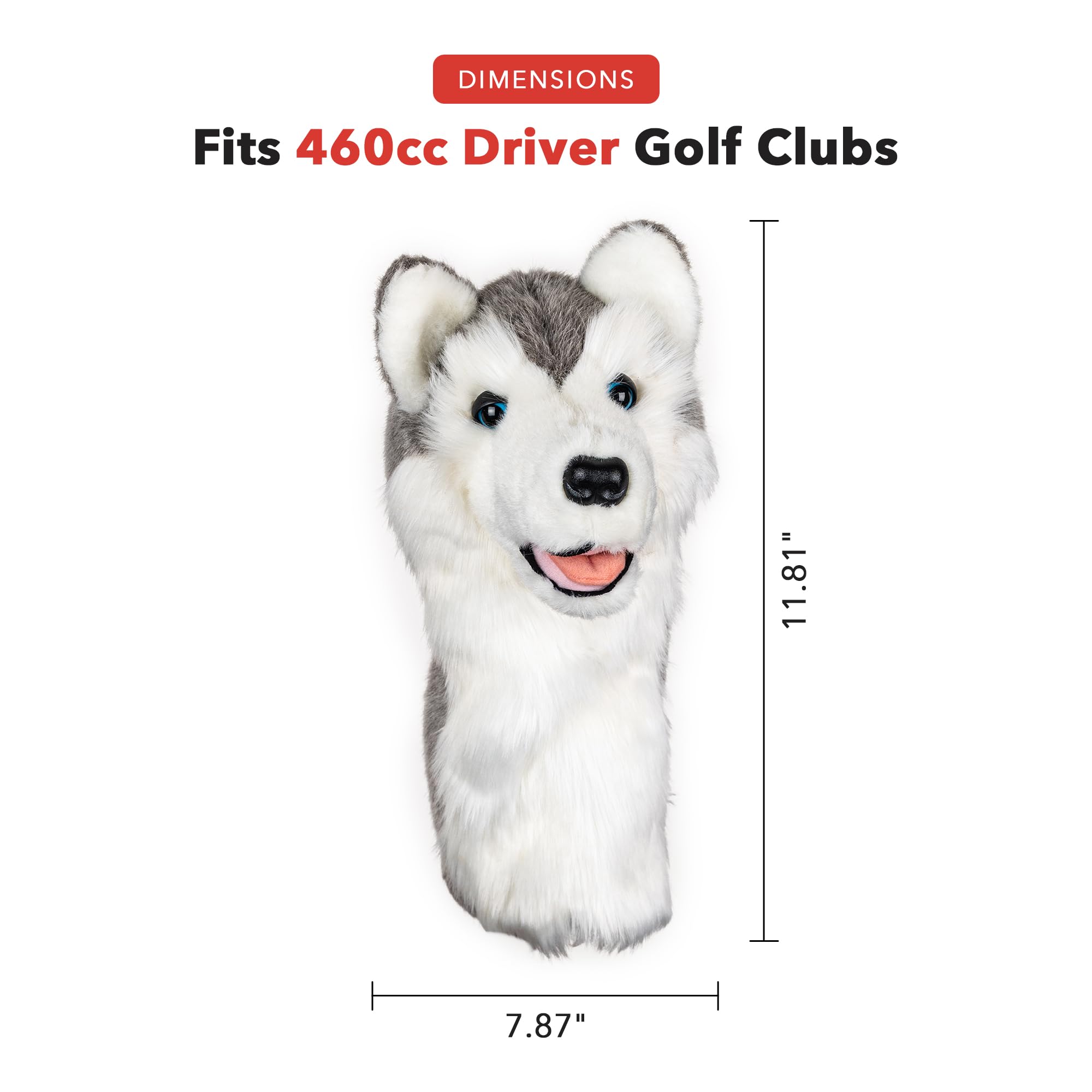 Daphne's Husky - Funda Creativa para Palos de Golf