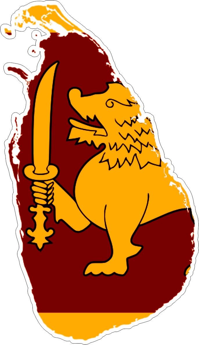 Buy Sri Lanka Vinyl Car Sticker/Decal Online at desertcartUAE
