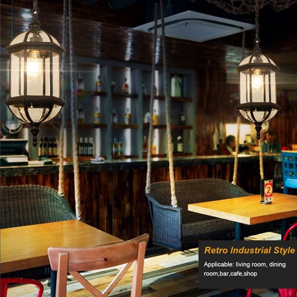 lampy wiszące, Przemysłowy aluminiowy żyrandol na werandę, patio, loft, restaurację, bar, kawiarnię, altanę