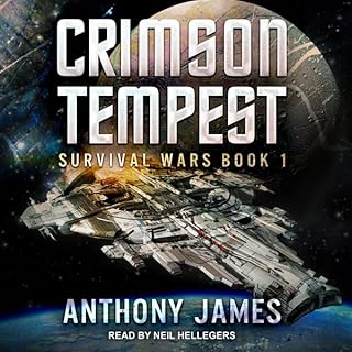 Crimson Tempest Audiolibro Por Anthony James arte de portada
