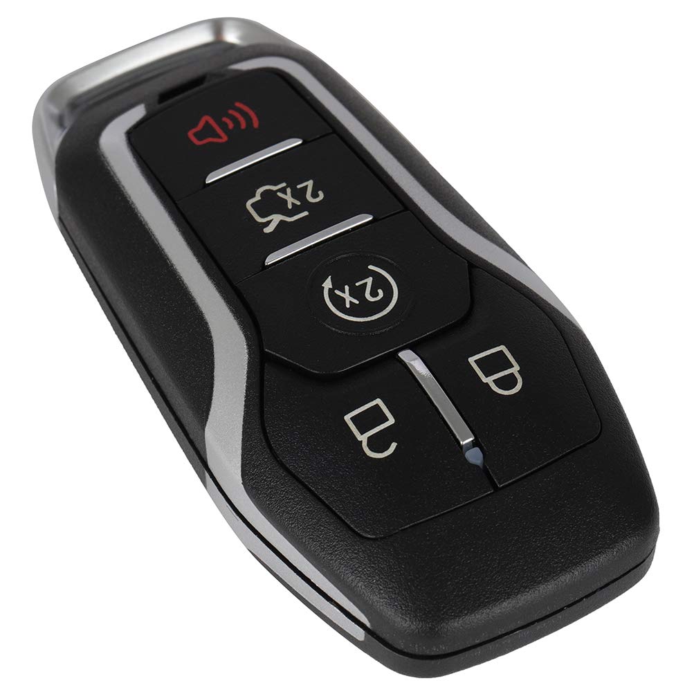 ANPART Keyless Entry Remote Key Fob 2016-2017 Fit for Ford Explorer L 2015-2017 Fit for Ford Edge L 5btn M3N-A2C31243300,5923896,DS7T15K601W Pack of 1