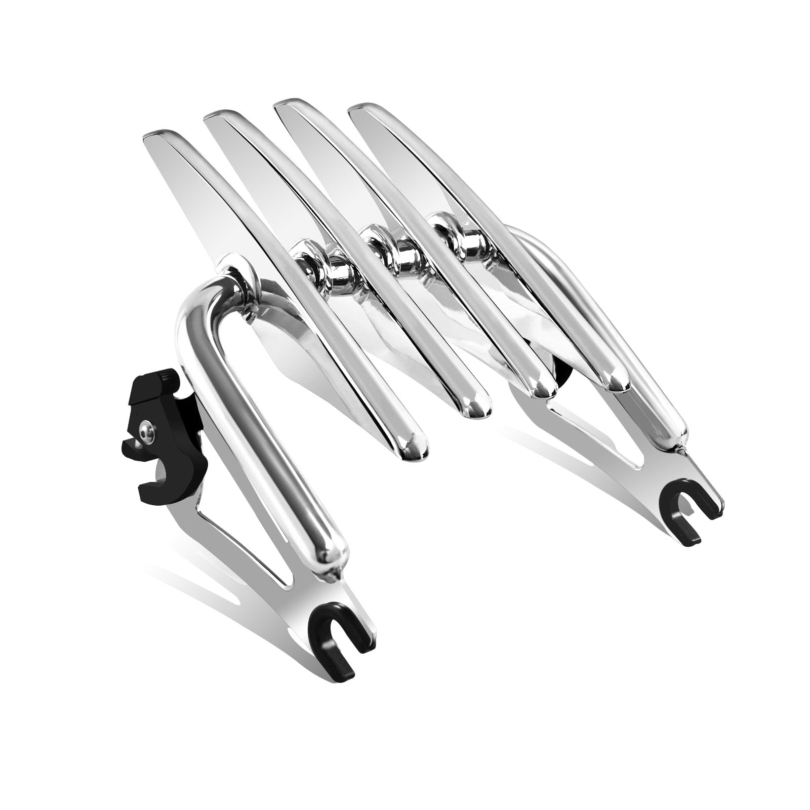 Adjustable Detachable Luggage Rack Fits for Harley Chrome