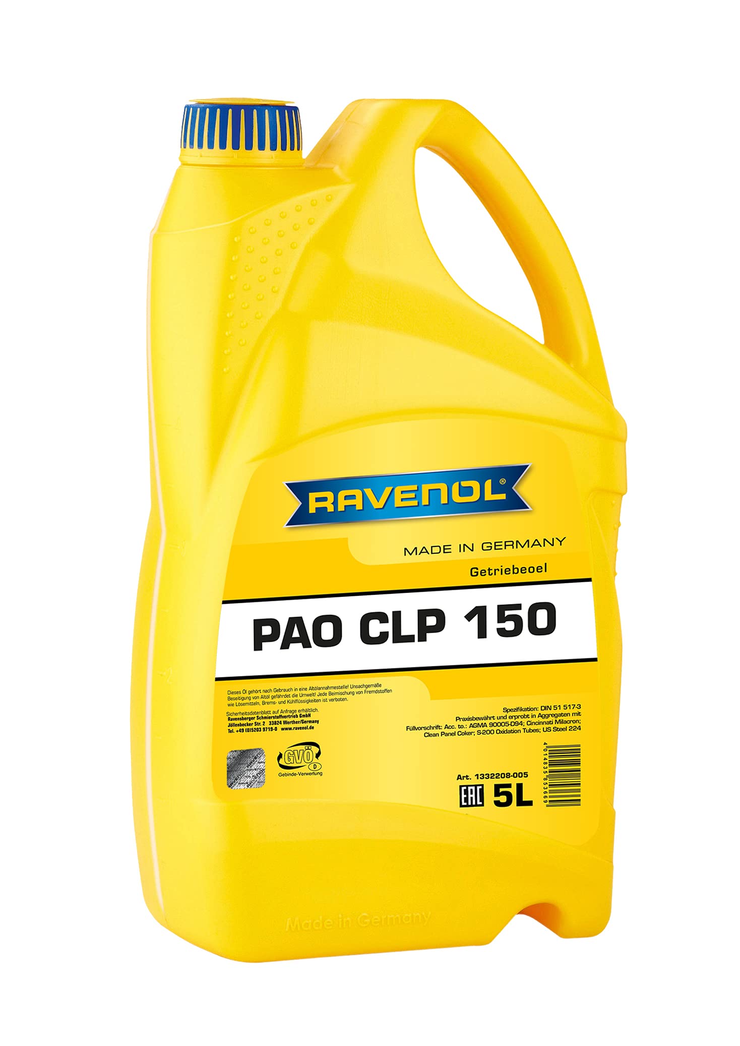 RAVENOL Getriebeoel PAO CLP 150