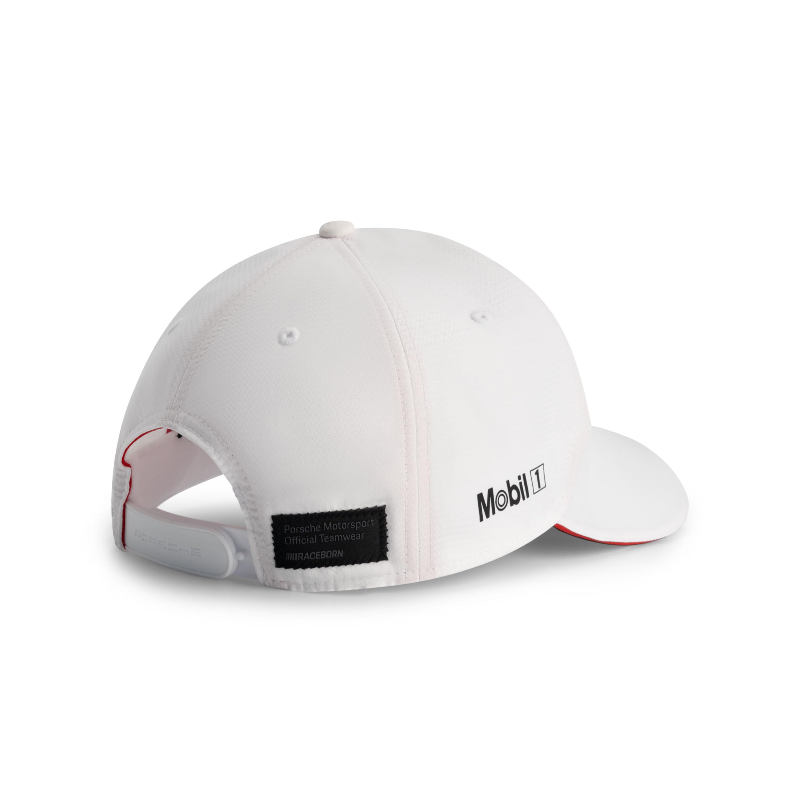 PUMA Porsche Motorsport Cappellino del Team con Visiera Curva e Loghi Porsche Motorsport e Sponsor, Incluso Un Logo Visiera