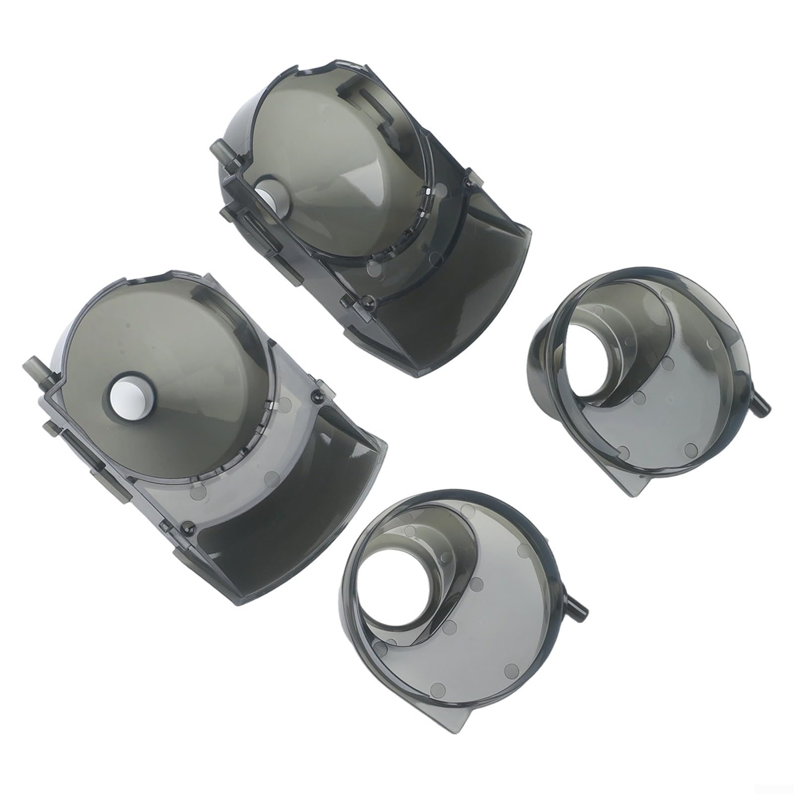 Juego de 2 embudos de leche en polvo para espumador de leche Baby Brezza, material PP, fácil instalación y limpieza, compacto y portátil, accesorios para máquinas de preparación de leche
