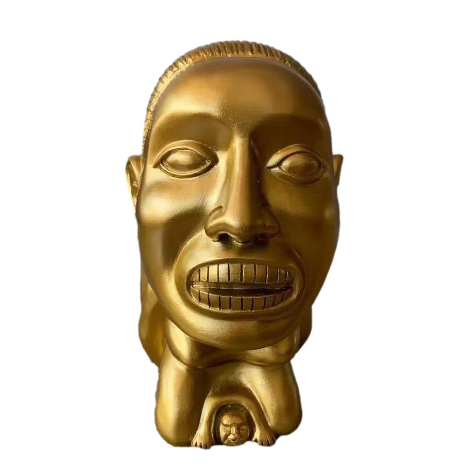 Réplique Idole De La Fertilité Indiana Jones – Dorée, 18 Cm En Résine, Pour Cosplay Et Collection