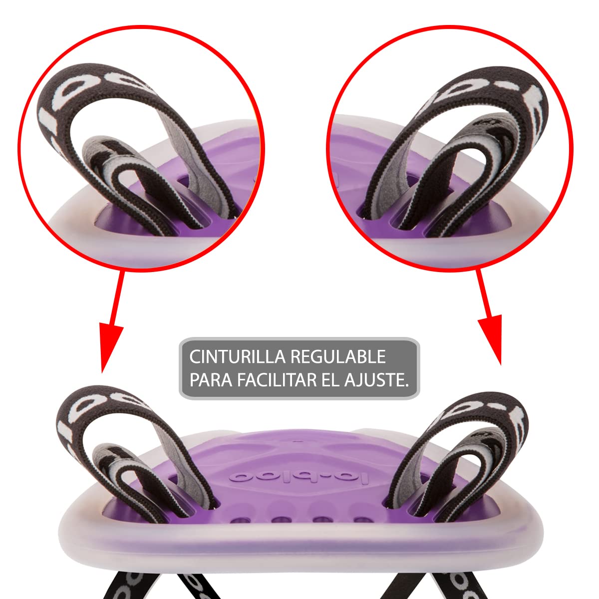 lobloo AEROSLIM Coquilla Pélvica Atlética Patentada para Deportes de Pie
