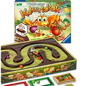 Ravensburger 20548 – Mein erstes Kakerlakak – Aktionspiel mit elektronischer Kakerlake für die Kleinen,: Gefüttert…