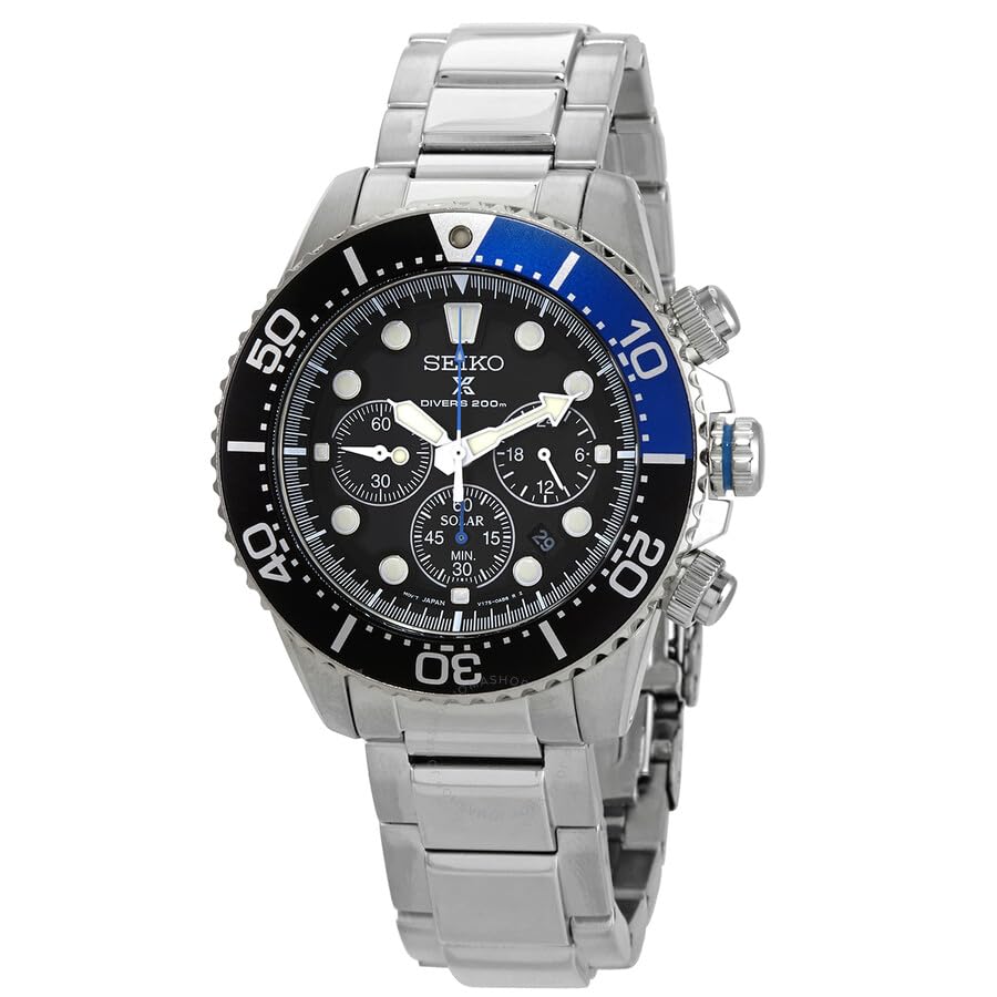 Image of Seiko Solar Chronograph Diver's 200M New Model SSC781P1