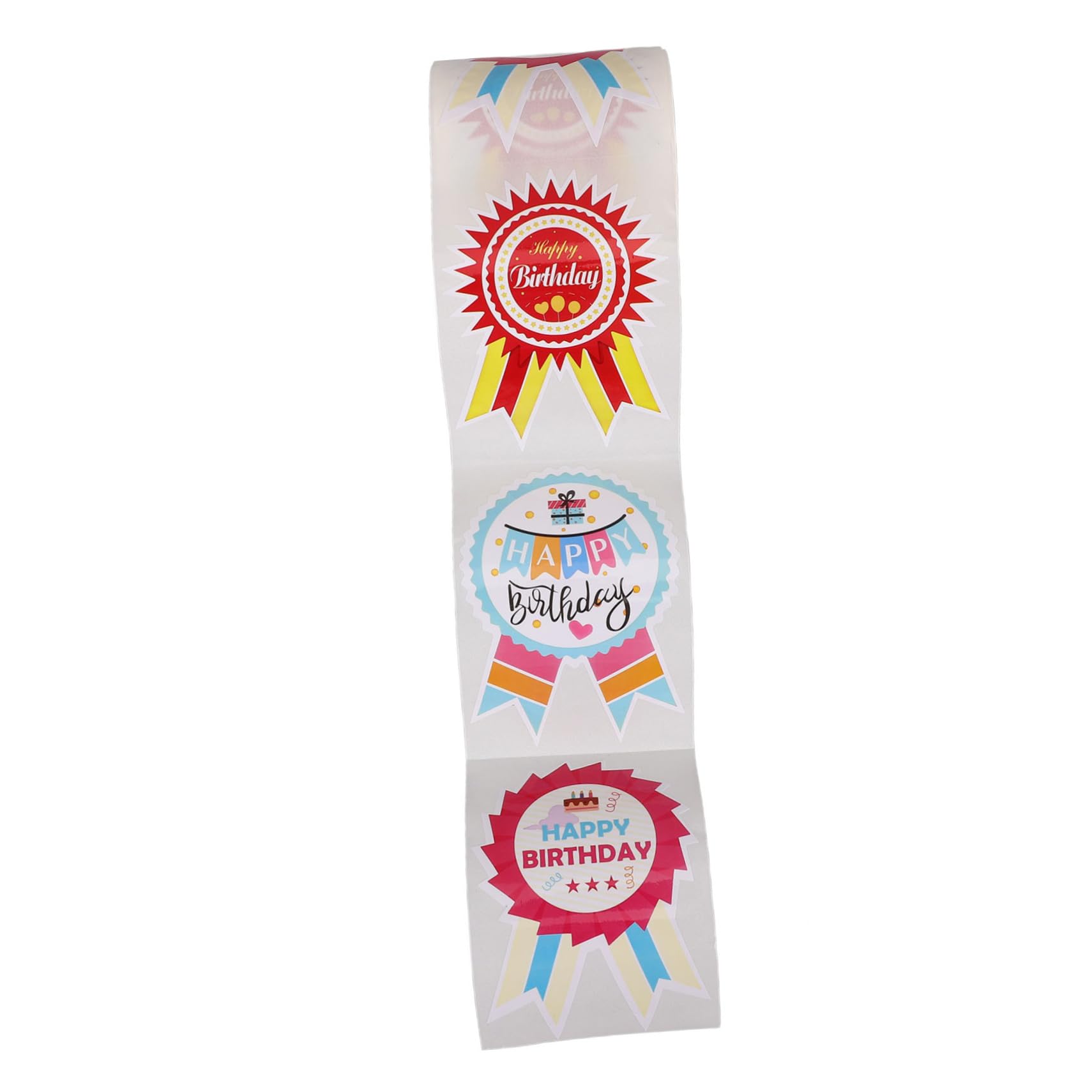 5rotoli Adesivi Compleanno Autoadesivi Per Festeggiamenti Etichette Decorative Per Dolci e Snack Stickers Per e