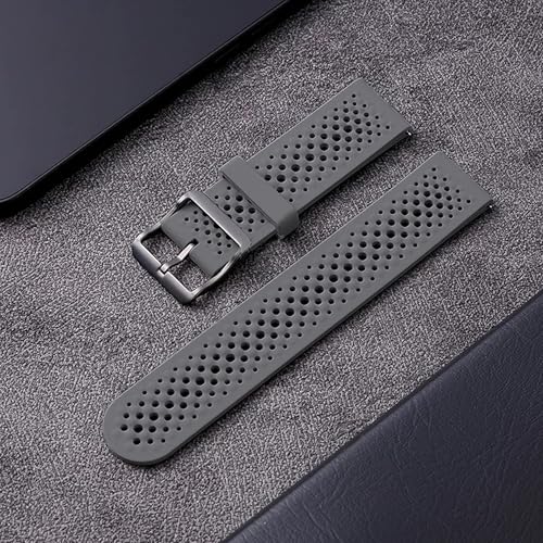 Correa silicona 22mm compatible OnePlus Watch 3 miniatura 2