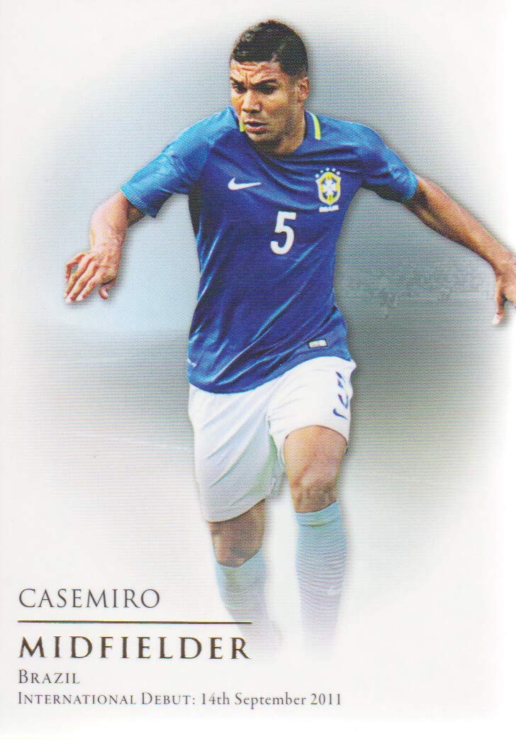 2018 Futera Unique World Football #035 Casemiro Brazil