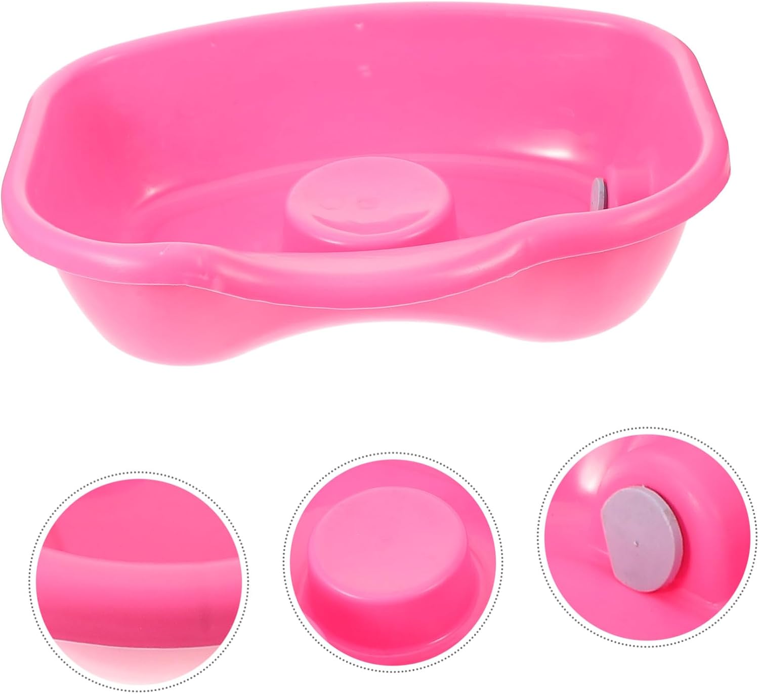 Ergonomic Shampoo Basin Bedridden Elderly Pregnant Hair Wash Basin Neck Rest for Home Use