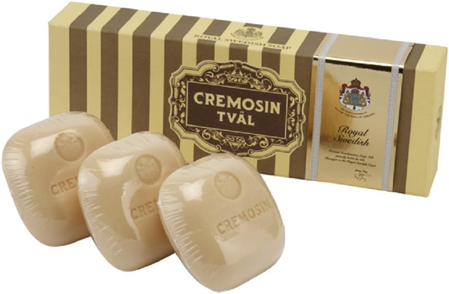 Royal Swedish Soap, Cremosin, 3 Count