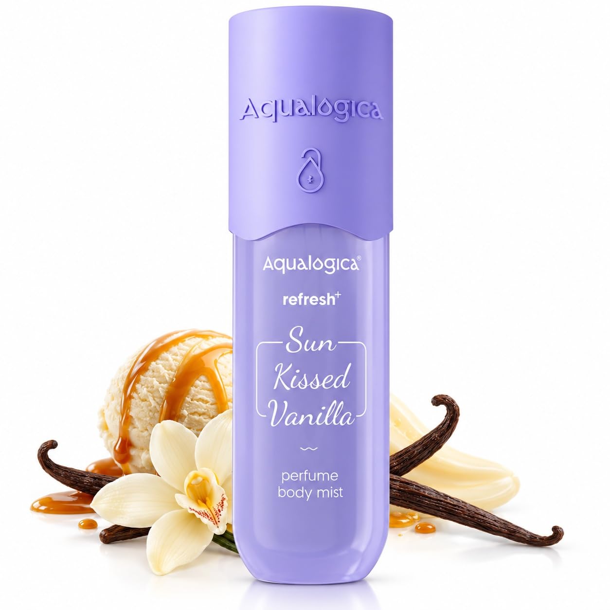 Aqualogica Refresh+ Sun Kissed Vanilla Perfume Body Mist - 150 ml |War