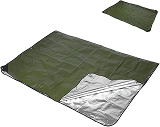 TOVINANNA Multi-use Emergency Blanket Rescuing Blanket Outdoor Awning Canopy Keep Warm Blankets Camping Blanket Outdoor Tent First Aid Blankets Teepee Tents Insulation Sleeping Blanket Cloth