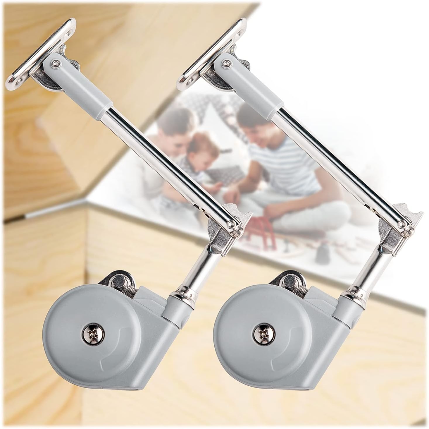 Toy Box Hinges Soft Close Lid Support Hinges, Soft Close Hinges for