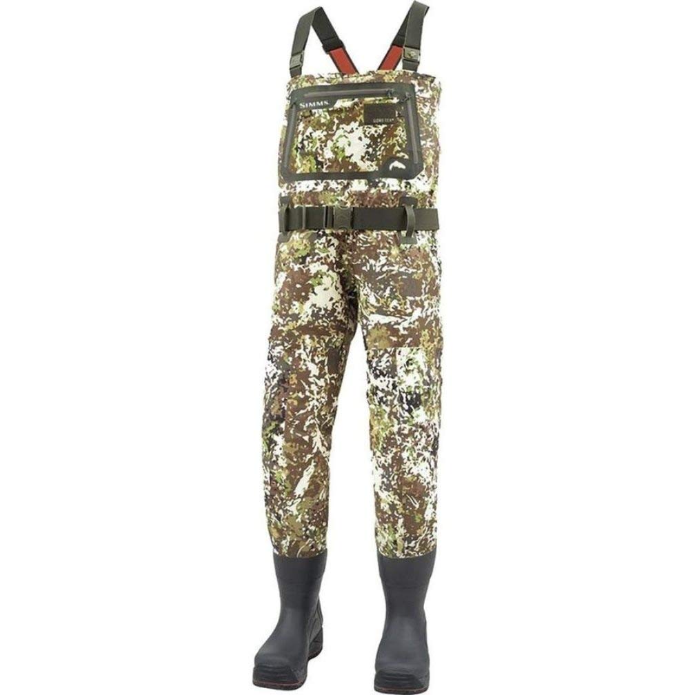 Amazon | Simms G3 guide Bootfoot River Camo ジースリー ブーツ 