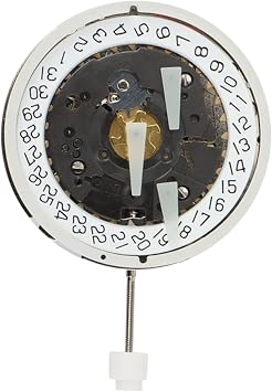 Movement Multi-Function 6-Pin Quartz Movement Maintenance and Replacement Compatible with ISA 8172 Watch Movement ISA 8172 Tool kit for Watch Repair
