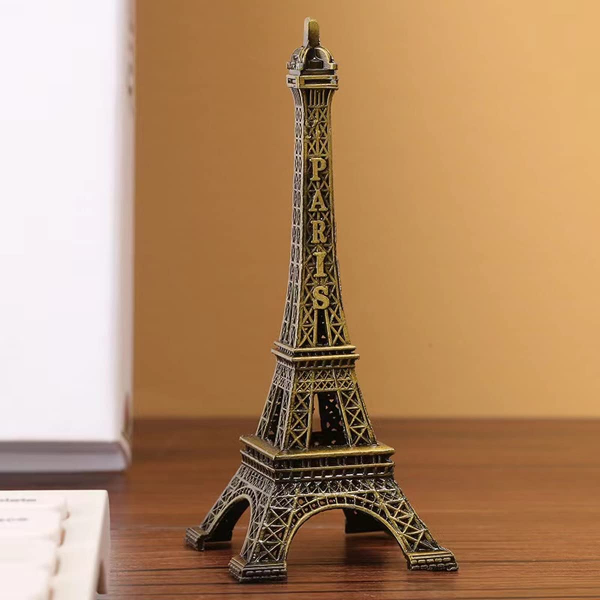 TANGMENGXI Paris Eiffel Tower Metal Creative Decorative Craft Model Ornament, Cake Decorating, Gift, Party, Jewelry Stand, Home Decor, (2.36